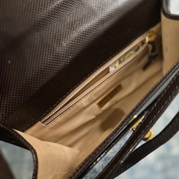 Vintage Bottega Veneta Leather Shoulder Bag - Picture 10 of 15